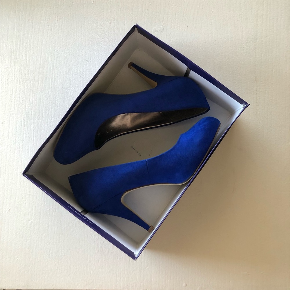 Cobalt Blue Heels